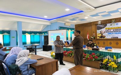 SMK NEGERI 1 BLORA : PENDIDIKAN ANTIKORUPSI DARI KEJAKSAAN NEGERI BLORA