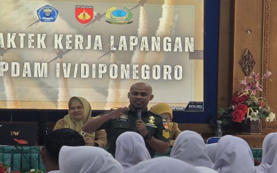 SMK NEGERI 1 BLORA : SOSIALISASI PKL DARI KODAM 4 DIPONEGORO