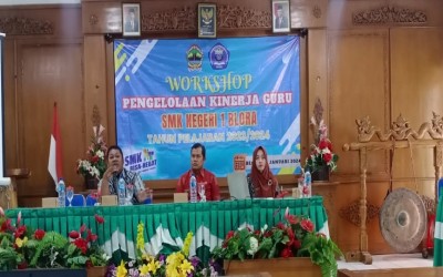 SMK N 1 Blora : Workshop Pengelolaan Kinerja Guru