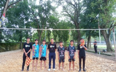 PERTANDINGAN SENGIT  POPDA KABUPATEN BLORA 2025 : VOLI PANTAI PUTRA DAN PUTRI