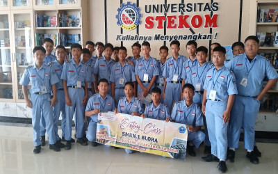 PERKUAT KOMPETENSI DUNIA KERJA, 564 SISWA SMK NEGERI 1 BLORA IKUTI OUTING CLASS SERENTAK