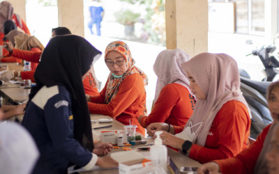 SMK NEGERI 1 BLORA : SCREENING KESEHATAN DARI PUSKESMAS TUNJUNGAN BLORA