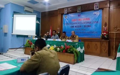 SMK N 1 Blora  : Audit  Eksternal  ISO 9001 : 2015  Bersama  PT TUV Rheinland