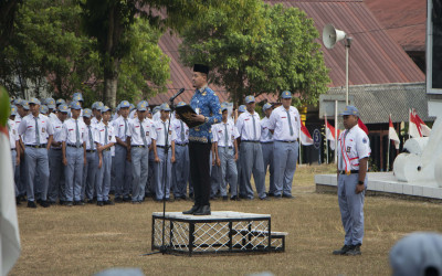 SMK NEGERI 1 BLORA : UPACARA PERINGATAN HUT KEMERDEKAAN KE-81 REPUBLIK INDONESIA